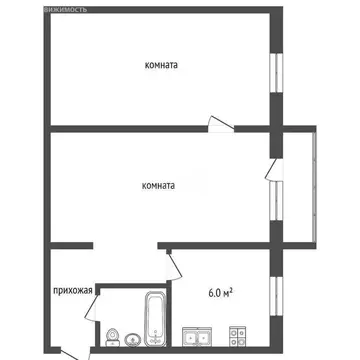 4-комнатная квартира: Абакан, улица Лермонтова, 29 (73.9 м)