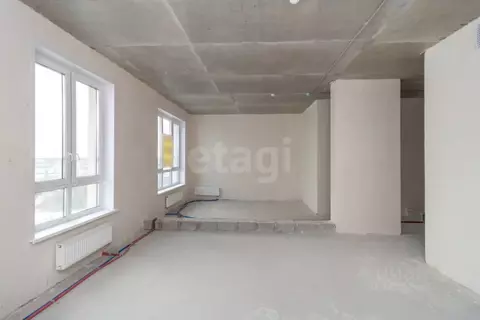 2-к кв. Тюменская область, Тюмень ул. Пожарных и Спасателей, 1к1 (91.0 ...