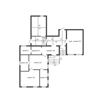 Дом в Старовеличковская, Славянская улица, 1А/1 (86.6 м)