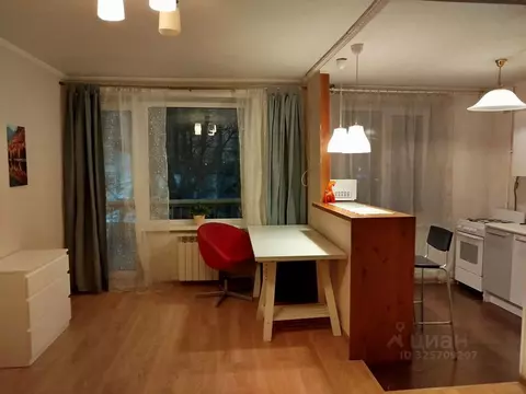 1-к кв. Москва ул. Сокольнический Вал, 2 (30.0 м)