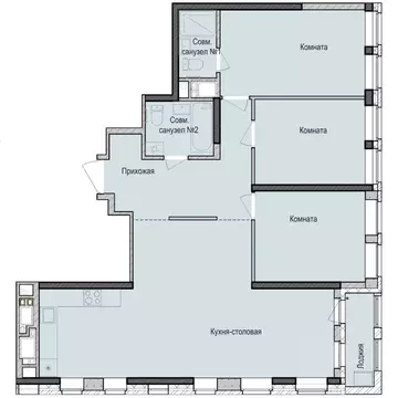 3-к кв. Татарстан, Казань Седьмое Небо жилрайон, Унай жилой комплекс ...