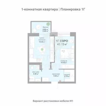 1-к кв. Владимирская область, Владимир Текстильщик СНТ,  (45.15 м)