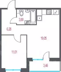 1-к кв. Санкт-Петербург, Санкт-Петербург, Пушкин Город-спутник Южный ...