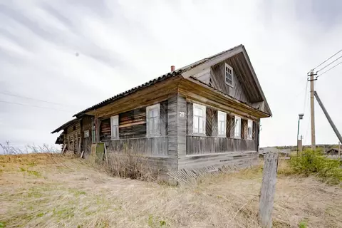 Дом в Вологодская область, Вашкинский муниципальный округ, д. Конево  ...