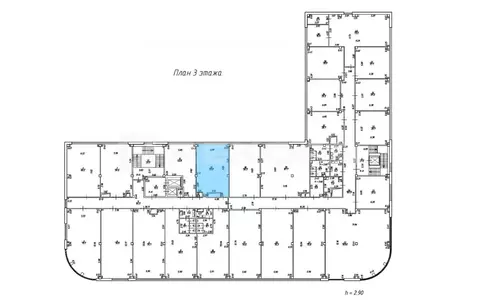 Офис в Санкт-Петербург ул. Оптиков, 4к3 (56 м)