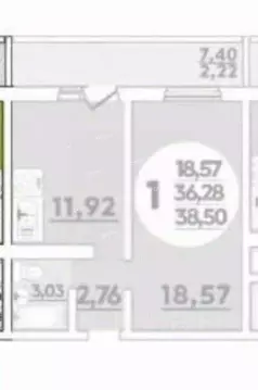 1-к кв. Краснодарский край, Краснодар ул. Имени Героя Советского Союза ...