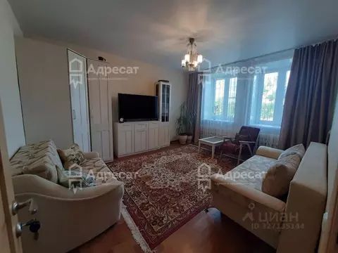2-к кв. Волгоградская область, Волгоград просп. Имени В.И. Ленина, 203 ...