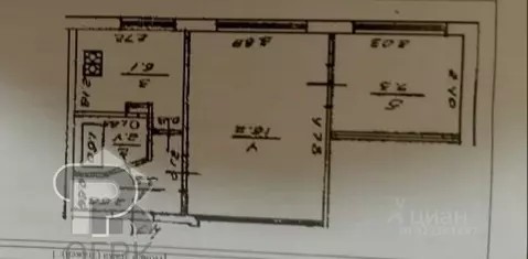 2-к кв. Башкортостан, Уфа ул. Правды, 3 (35.9 м)