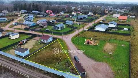Участок в Ленинградская область, Выборгский район, Рощинское городское ...