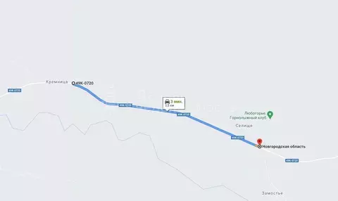 Участок в Новгородская область, Любытинское с/пос, д. Кремница  (15.0 ...