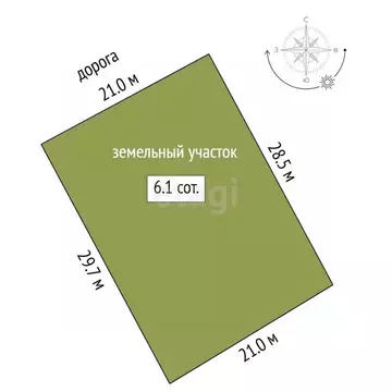 Участок в Тюменская область, Тюменский муниципальный округ, с. Каменка ...