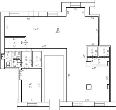 Торговая площадь в Красноярский край, Красноярск просп. Мира, 112 (145 ...