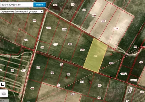 Участок в Крым, Бахчисарайский район, Красномакское с/пос, с. Холмовка ...