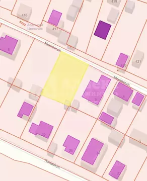 Участок в Тюменская область, Тюмень ул. Межевая (6.0 сот.)