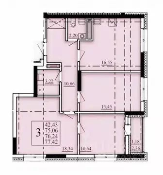 3-к кв. Башкортостан, Уфа Затон-Восточный жилрайон, Паруса жилой ...
