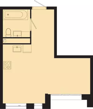 Студия Московская область, Подольск городской округ, д. Борисовка ...