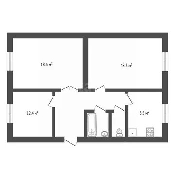 3-к кв. Владимирская область, Муром ул. Льва Толстого, 80 (73.0 м)