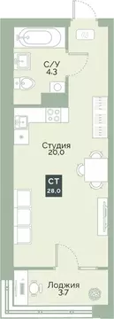 Студия Курганская область, Курган Заозерный жилрайон, Районы-Кварталы ...