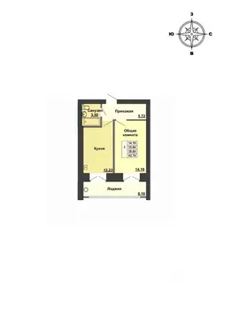 1-к кв. Марий Эл, Медведевский район, Руэмское с/пос, пос. Руэм ул. ...