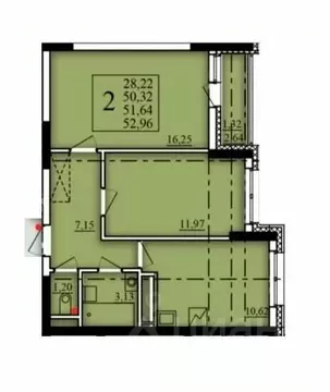 2-к кв. Башкортостан, Уфа Затон-Восточный жилрайон, Паруса жилой ...