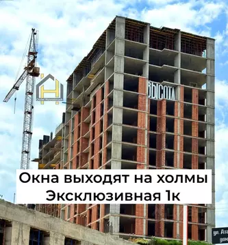 1-к кв. Кабардино-Балкария, Нальчик ул. Атажукина, 107 (38.4 м)