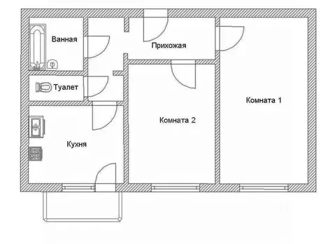 Дом в Белгородская область, Шебекино пос. Логовое,  (48 м)