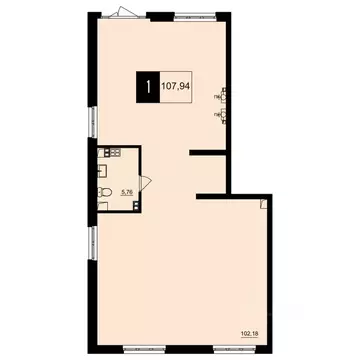 Помещение свободного назначения в Самарская область, Самара  (108 м)