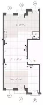 Свободной планировки кв. Иркутская область, Иркутск ул. Сурикова, 21А ...