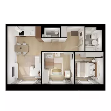 2-к кв. Москва Люблинский парк жилой комплекс, 17 (56.3 м)