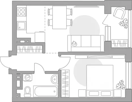 2-к кв. Башкортостан, Уфа Зеленая Роща жилрайон, Лесная Симфония жилой ...