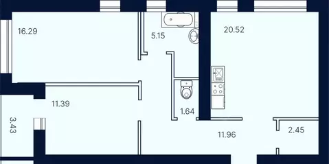 2-к кв. Саратовская область, Саратов Солнечный-2 жилрайон, Сияй-город ...