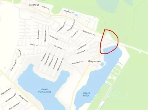 Участок в Ленинградская область, Всеволожский район, Колтушское ...