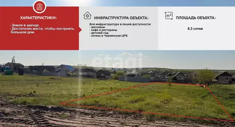 Участок в Белгородская область, Поселок Чернянка городское поселение, ...