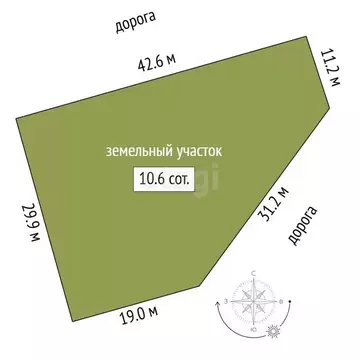 Участок в Камчатский край, Петропавловск-Камчатский  (10.6 сот.)