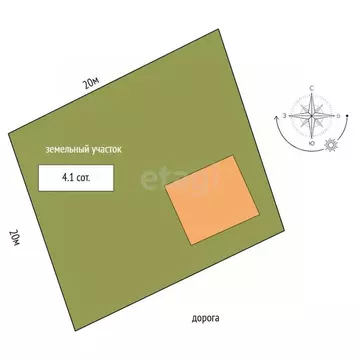 Дом в Архангельская область, Архангельск Локомотив СТ, 174 (20 м)