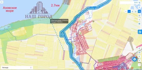 Участок в Крым, Ленинский район, с. Калиновка  (496.0 сот.)