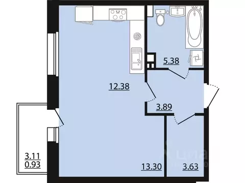 Студия Воронежская область, Рамонский район, Яменское с/пос, пос. ...