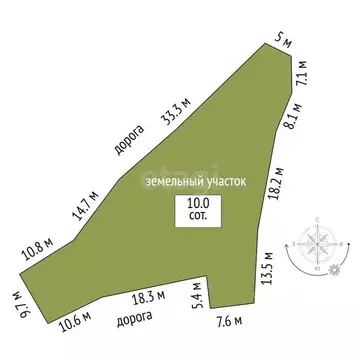 Участок в Крым, Ялта муниципальный округ, Гаспра пгт ул. Горького, 20 ...