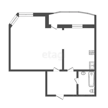 1-к кв. Тюменская область, Тюмень Широтная ул., 83ак1 (47.9 м)