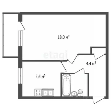 1-к кв. Санкт-Петербург, Санкт-Петербург, Колпино Павловская ул., 84 ...