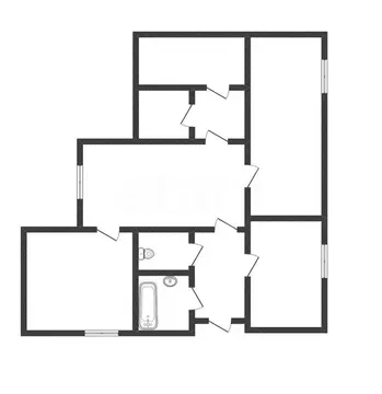 4-комнатная квартира: Белгород, улица Губкина, 24к3 (76.1 м)