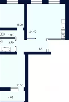 2-к кв. Саратовская область, Саратов Солнечный-2 жилрайон, Сияй-город ...