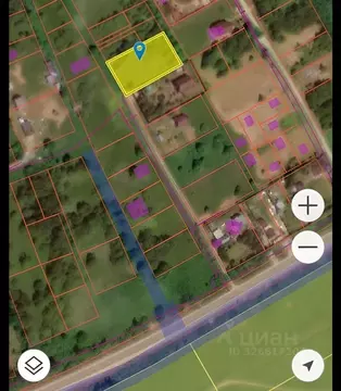 Участок в Московская область, Истра муниципальный округ, с. Онуфриево  ...