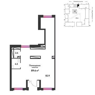 Торговая площадь (89.6 м)