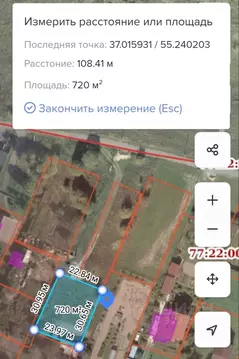 Участок в Москва д. Васюнино,  (7.2 сот.)