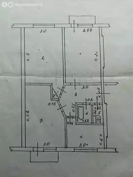 3-комнатная квартира: Нижегородская область, Балахнинский ...