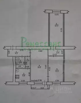 3-к кв. Брянская область, Брянск Московский просп., 36 (60.1 м)