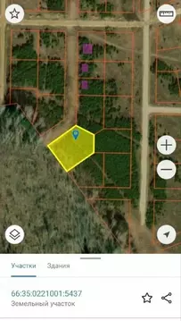 Участок в Свердловская область, Березовский муниципальный округ, пос. ...