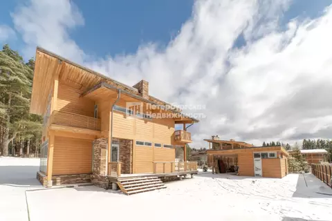 Дом в Ленинградская область, Приозерский район, Громовское с/пос, пос. ...