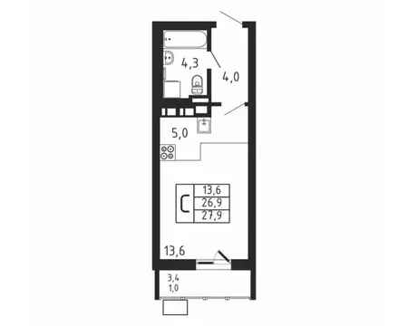 Студия Московская область, Мытищи городской округ, д. Пирогово ...